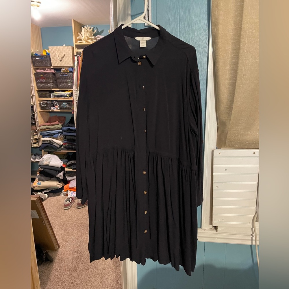 Calf length dress
